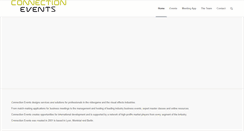 Desktop Screenshot of connection-events.com